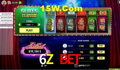 Diretório de Jogos 6Z Bet